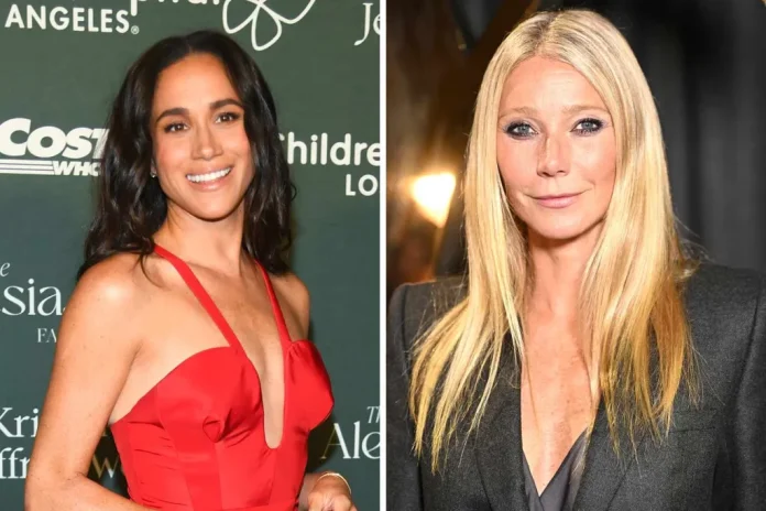 Meghan-Markle-Makes-Unexpected-Cameo-on-Gwyneth-Paltrows-Instagram-Eating-Pie-and-Squashing-Beef Meghan Markle Makes Unexpected Cameo on Gwyneth Paltrow’s Instagram, Eating Pie and Squashing “Beef”