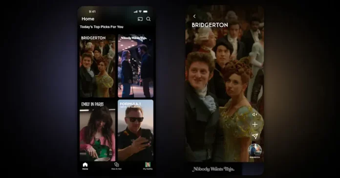 Netflix-teszteli-a-TikTok-szeru-videoajanlot Netflix teszteli a TikTok-szerű videóajánlót