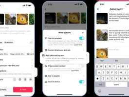 TikTok új funkciói a látássérültek számára