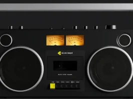 Retró boombox újjászületése modern köntösben