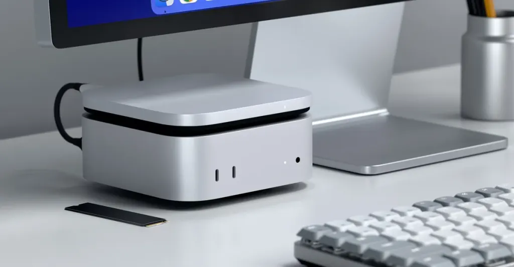 Satechi-uj-SSD-tokja-tokeletes-kiegeszito-Mac-Minihez Satechi új SSD tokja: tökéletes kiegészítő Mac Minihez