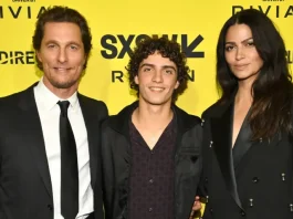 Matthew McConaughey's Lookalike Son Levi Attends First Dior Fashion Show in Paris