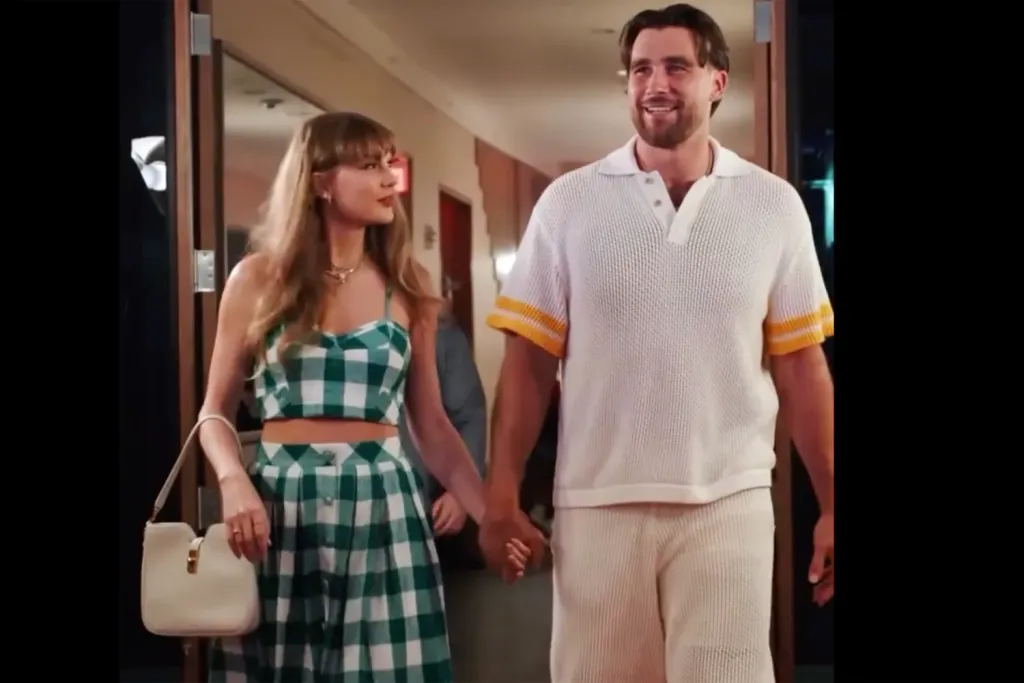 Travis Kelce reagál: Nem figyelemért van Taylorral-3