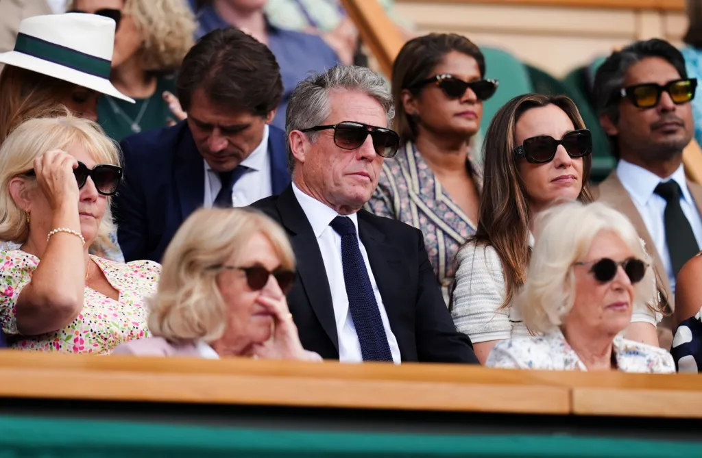 Hugh Grant botrány: Elaludt a Wimbledoni döntőn?-1