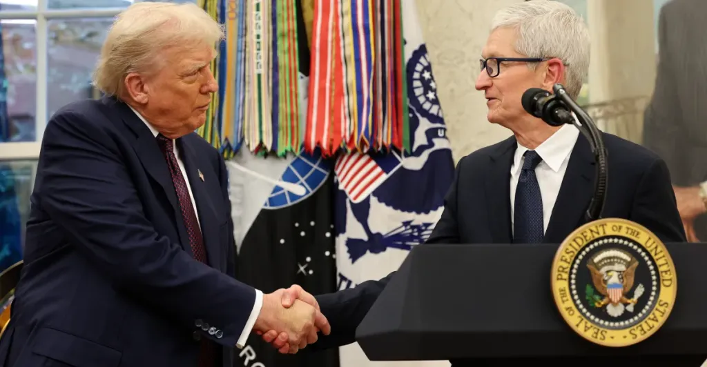 Apple 100 milliárdos USA-befektetése Trump nyomására
