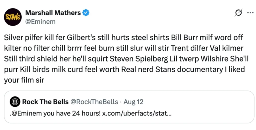 Eminem zseniálisan rímelt a ‘silver’-re – Hihetetlen!-2