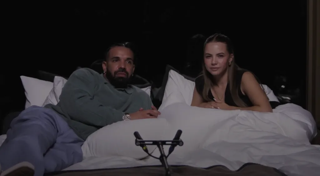 Drake csókolózni próbált Bobbi Althoff-fal új podcastben!-2