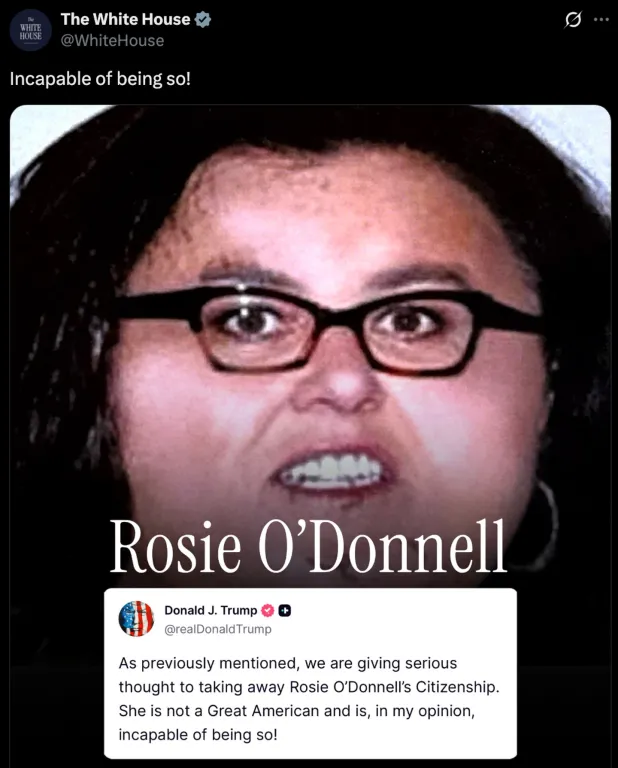 Trump fenyegeti Rosie O’Donnell: Elveszi a polgárjogát?-2