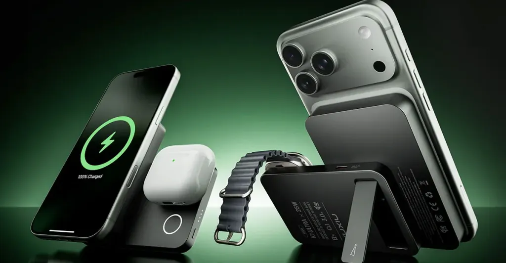 Kuxiu-K1-Ultra-Qi2.2-Tamogatassal-Gyorsabb-Toltes Kuxiu K1 Ultra: Qi2.2 Támogatással Gyorsabb Töltés