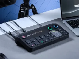 Rodecaster Video S: kompakt podcast stúdió új verziója