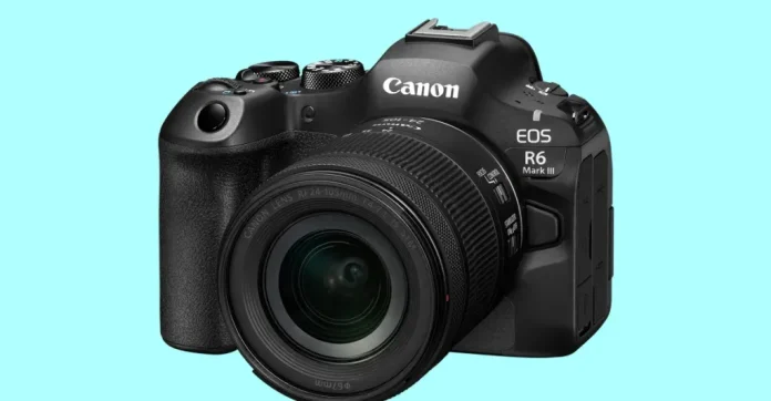 Canon EOS R6 Mark III: Új full-frame mirrorless kamera
