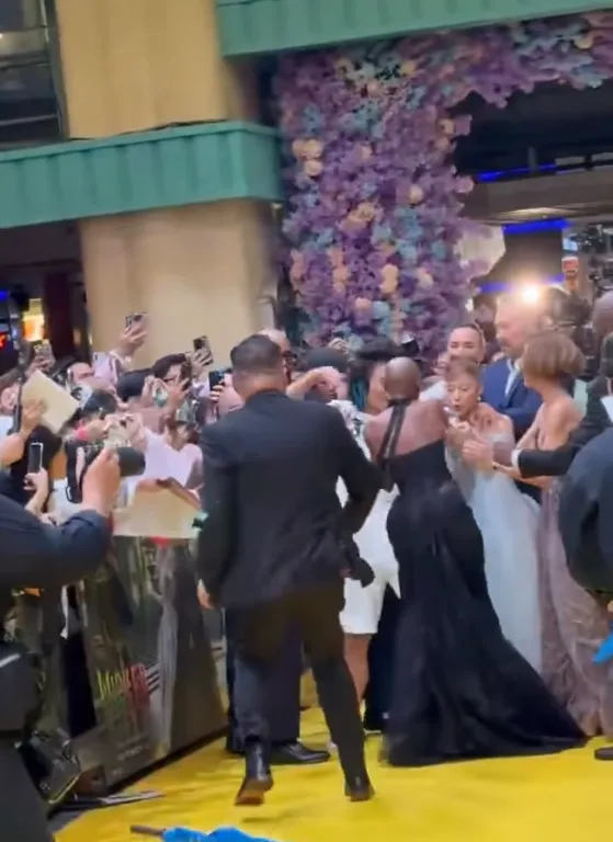 Sokk: Rajongó támad Ariana Grandéra a Wicked premieren!-2