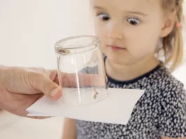 pók otthon természetes pókriasztó kislány fél a póktól