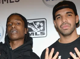 A$AP Rocky 'snubs Drake' in new track and calls Rihanna his 'b*tch'