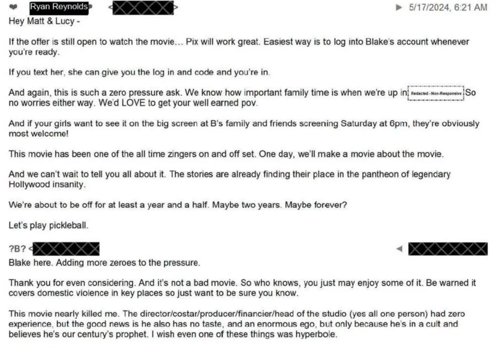 Baldoni beszélt Lively halott apjával? Matt Damon üzenetei kiderültek!-2