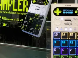 Casio SX-C1: Prototípus sampler Game Boy ihlette dizájnnal Casio SX-C1: Prototípus sampler Game Boy ihlette dizájnnal