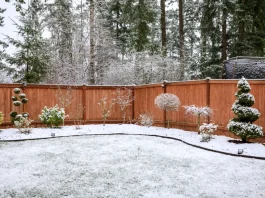 Téli gyepápolás: Védje füvét a hidegtől! Havas kert