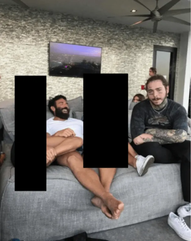 Bilzerian sokkja: Epstein fájlokban Post Malone-nal pózol!-2