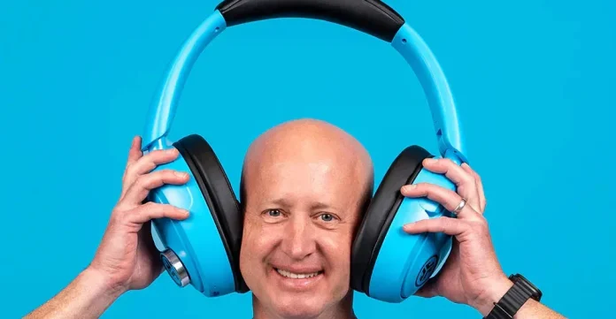 JLab Blue XL Speaker Headphones: Óriás Bluetooth hangszórók nyakban