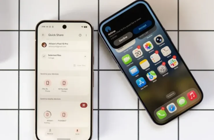 Google bővíti AirDrop kompatibilitást Pixel 9-re