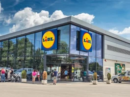 lidl üzlet kívülről