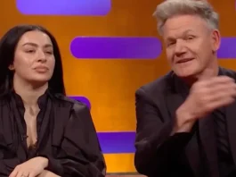 Charli XCX claps back at Gordon Ramsay on Graham Norton show
