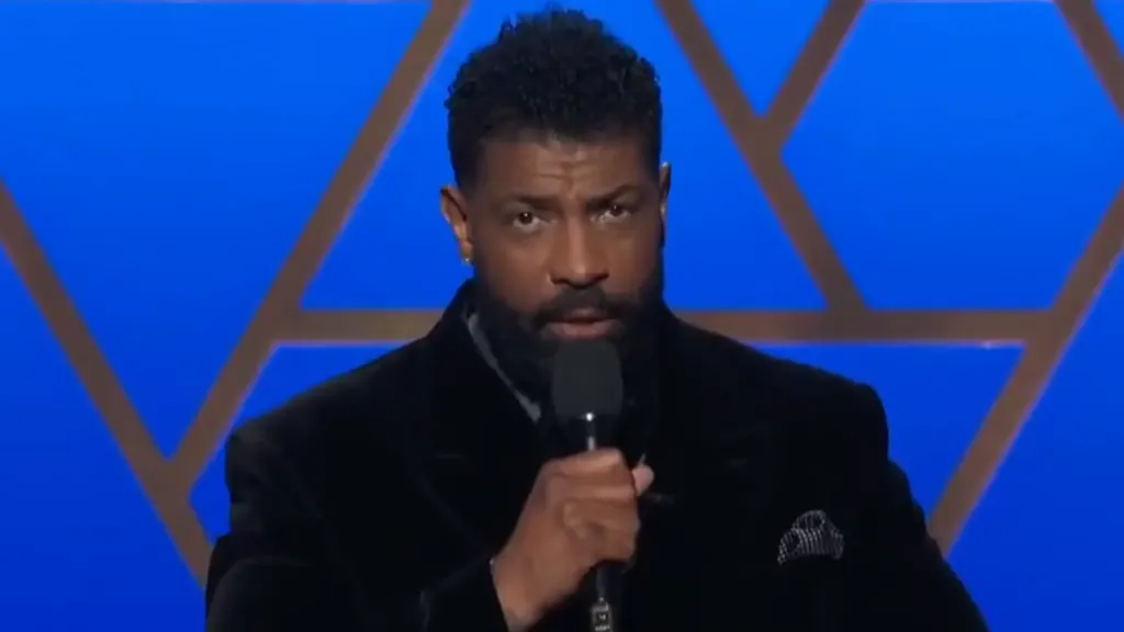Deon Cole criticised for shocking Tourette's joke mocking BAFTAs racial slur incident