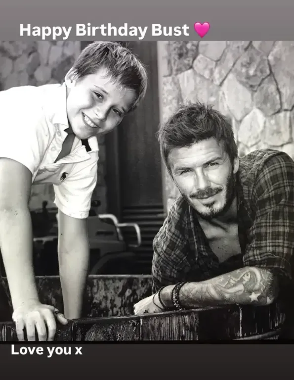 Beckhamék üzenete Brooklynnek a viszály után!-2