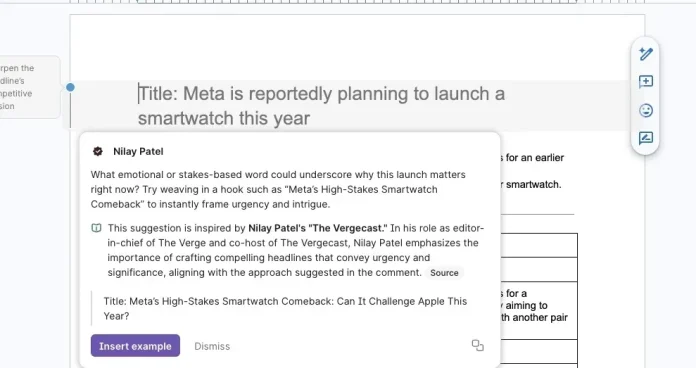 Grammarly AI szakértői véleménye névhasználattal vádolva