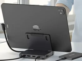 Satechi OntheGo Foldable Stand Hub: kompakt iPad állvány USB-C hubbal