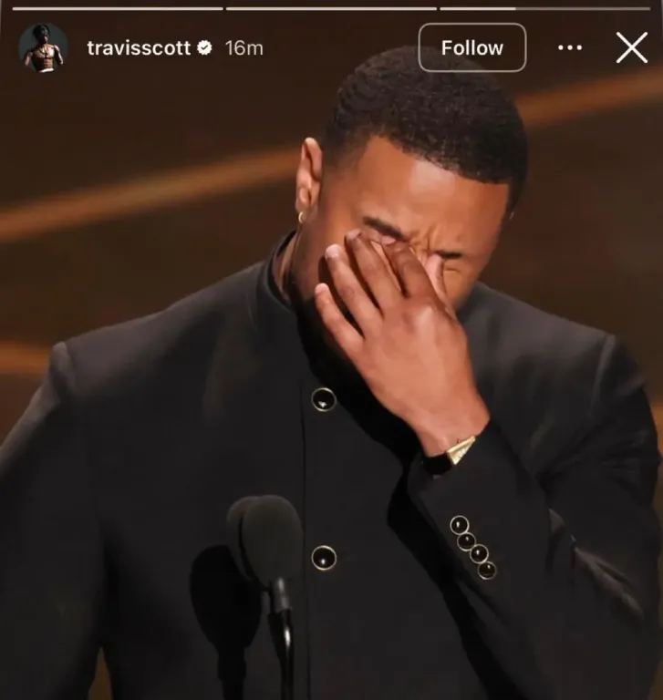 Travis Scott gúnyolja Chalamet Oscar-vereségét Instagramon!-2