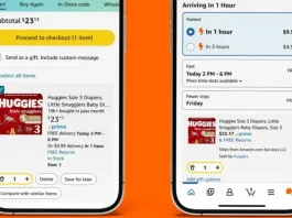 Amazon gyorsítja a kézbesítést: Új getitfast oldal és szűrők